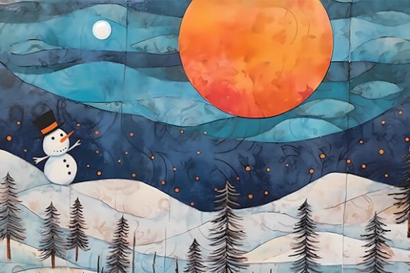 Download Winter Scene Illustration - Winter scene Collection