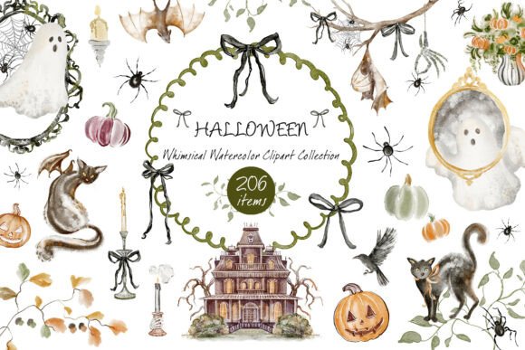 Download Whimsical Halloween Clipart - Halloween clipart Collection