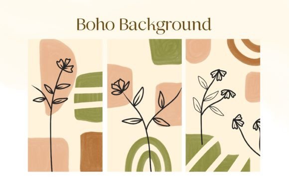 Download Bohemian Art Design Background - Bohemian Collection