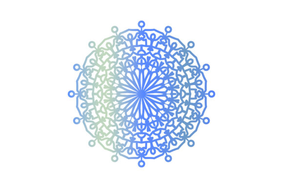 Download Mandala Icon Bohemian Style Gradient Art - Bohemian Collection
